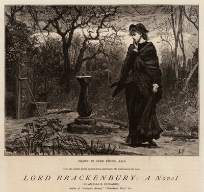 Lord Brackenbury, una Novela de Samuel Luke Fildes
